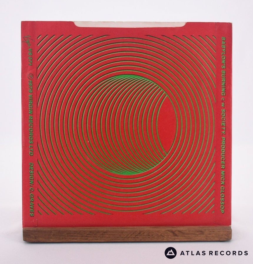 The Ruts - Babylon's Burning - 7" Vinyl Record - EX/EX