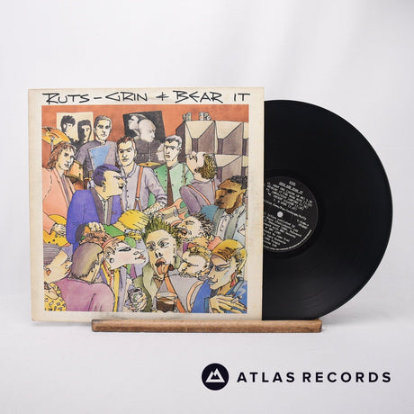 The Ruts Grin And Bear It LP Vinyl Record - Front Cover & Record