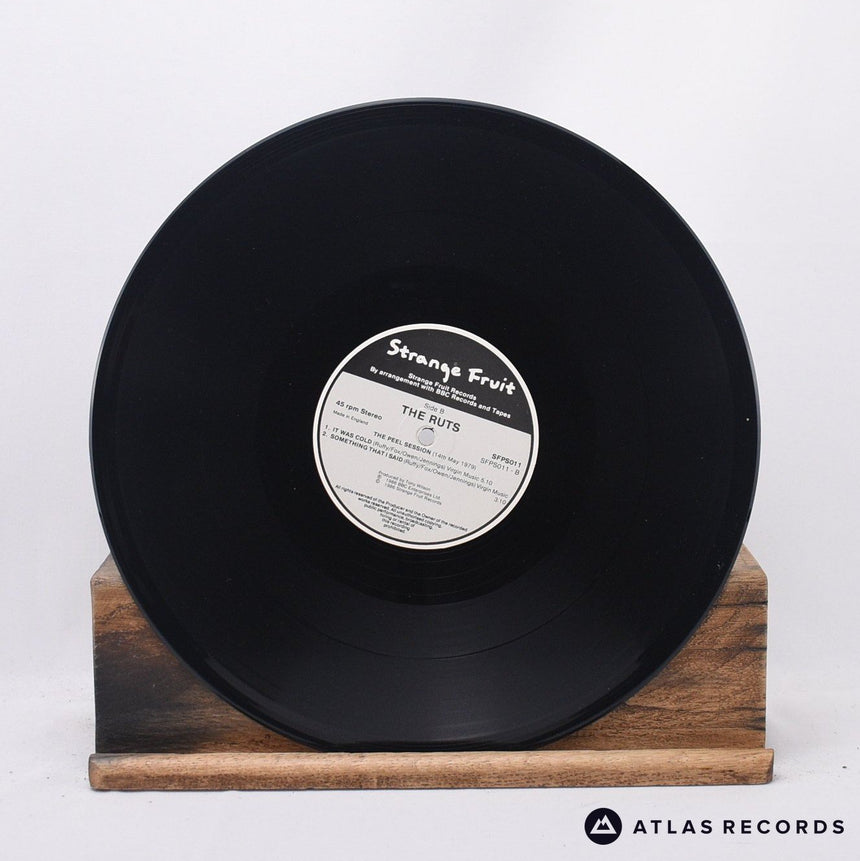 The Ruts - The Peel Sessions - Textured Sleeve 12" Vinyl Record - EX/VG+