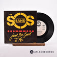 The S.O.S. Band Just Be Good To Me 7" Vinyl Record - Front Cover & Record