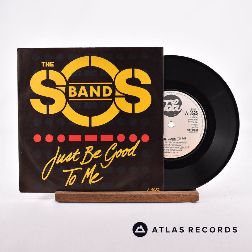 The S.O.S. Band Just Be Good To Me 7" Vinyl Record - Front Cover & Record