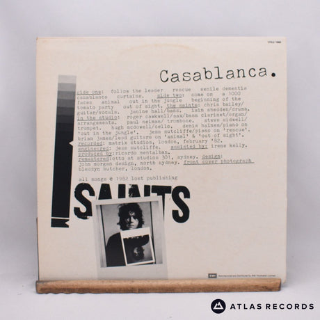The Saints - Casablanca - Australian LP Vinyl Record - EX/EX