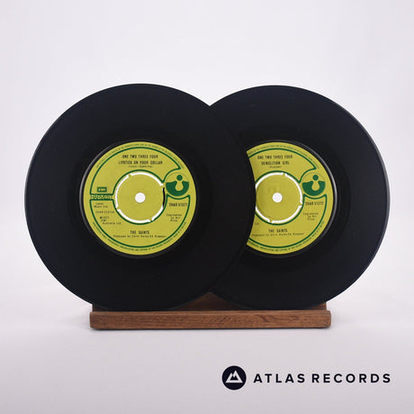 The Saints - One Two Three Four - Gatefold 2 x 7" Vinyl Record - VG+/VG+