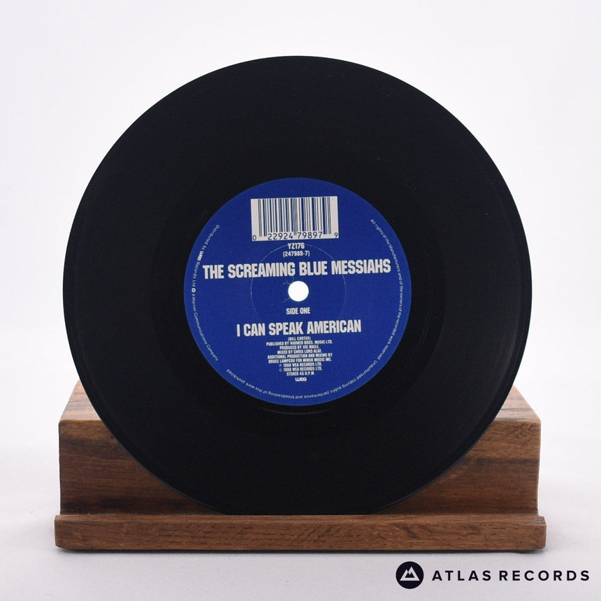 The Screaming Blue Messiahs - I Can Speak American - 7" Vinyl Record - EX/EX