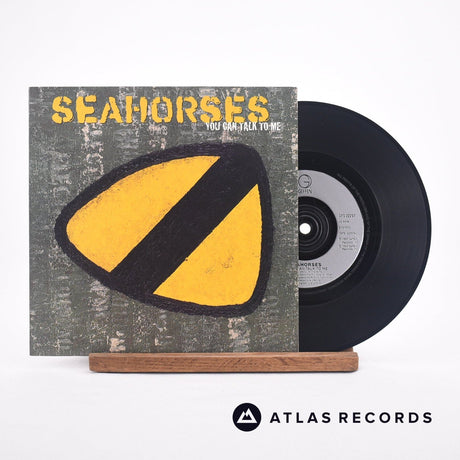 The Seahorses You Can Talk To Me 7" Vinyl Record - Front Cover & Record