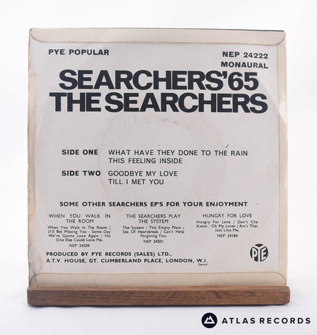 The Searchers - Searchers '65 - 7" EP Vinyl Record - VG+/VG+