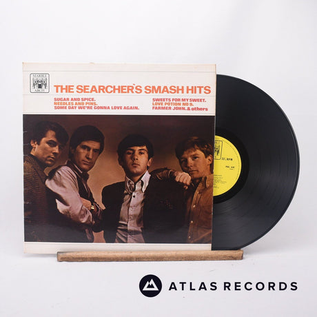The Searchers The Searchers' Smash Hits LP Vinyl Record - Front Cover & Record