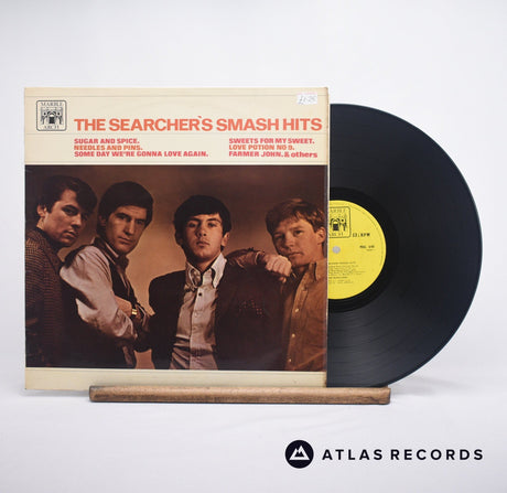 The Searchers The Searchers' Smash Hits LP Vinyl Record - Front Cover & Record