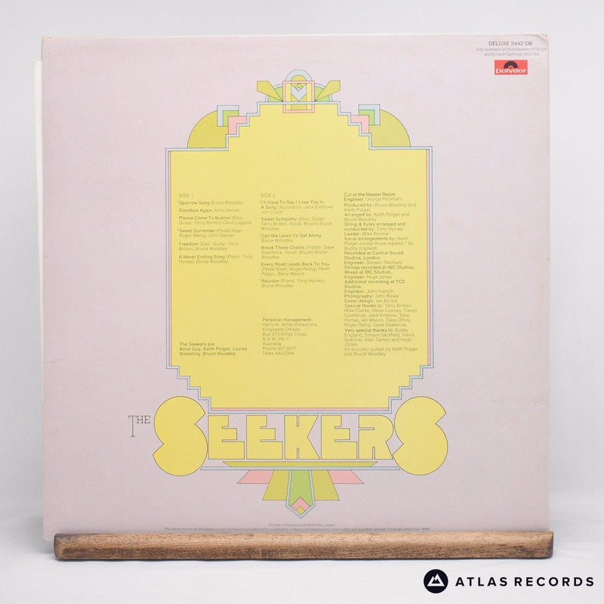 The Seekers - The Seekers - Gatefold LP Vinyl Record - EX/EX