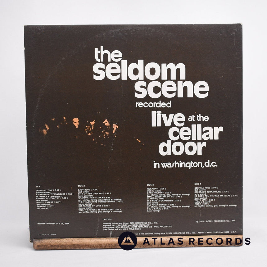 The Seldom Scene - Live At The Cellar Door - Double LP Vinyl Record - VG+/EX