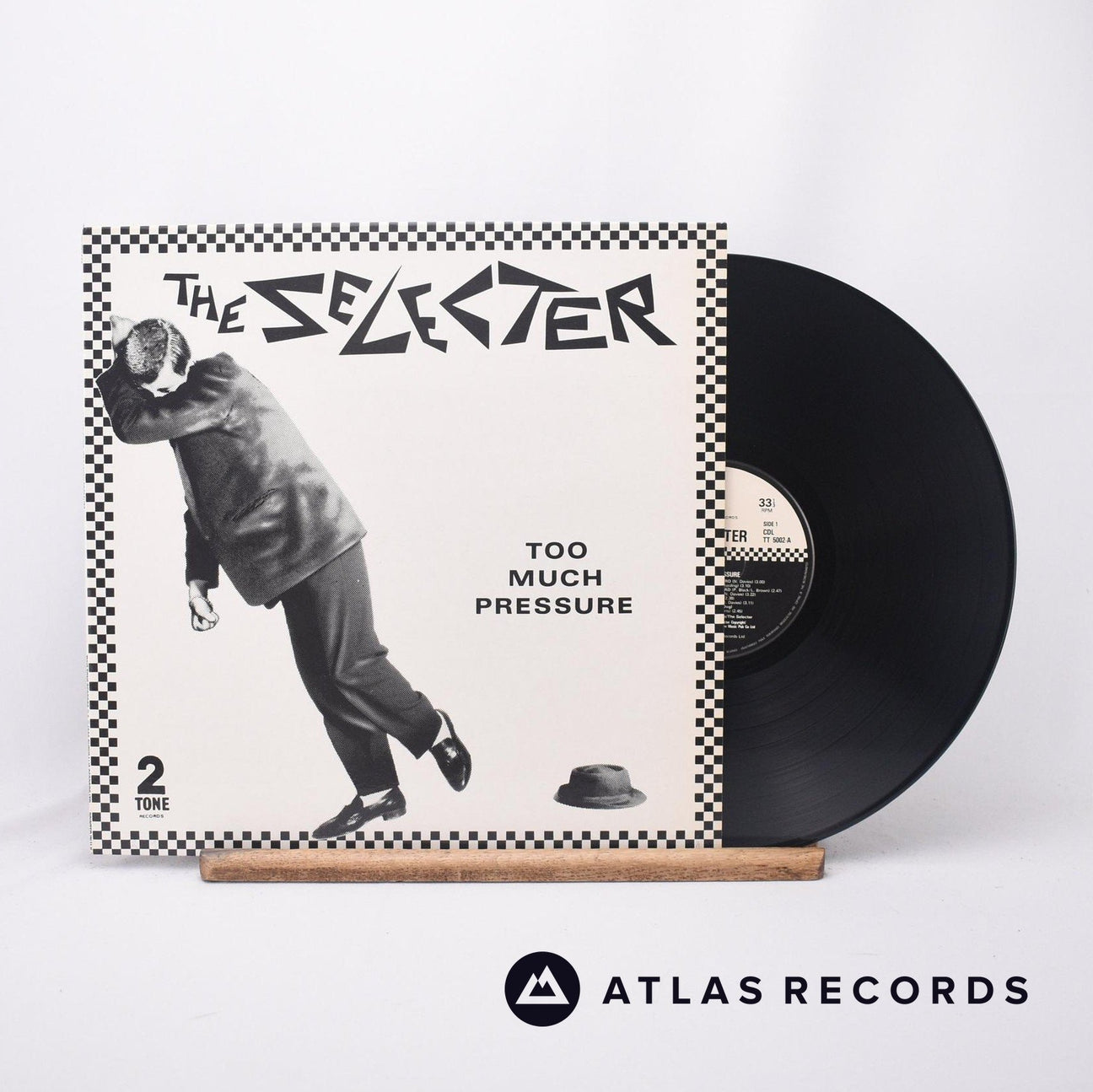 The Selecter Too Much Pressure LP Vinyl Record - Front Cover & Record