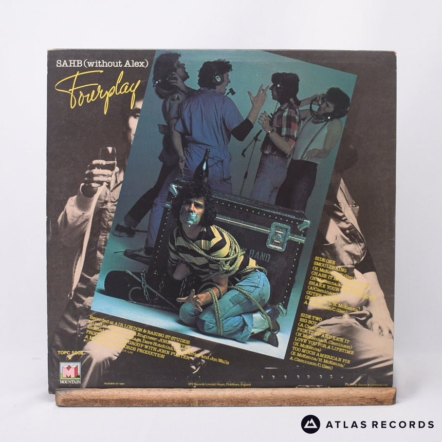 The Sensational Alex Harvey Band - Fourplay - LP Vinyl Record - VG+/EX