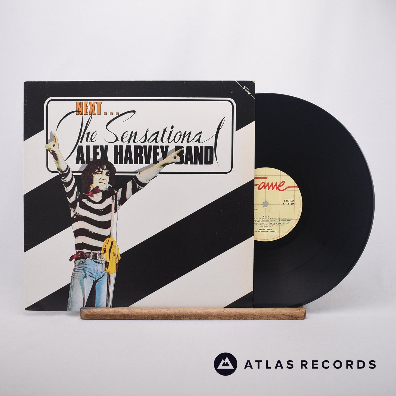 The Sensational Alex Harvey Band Next LP Vinyl Record - Front Cover & Record