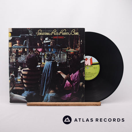 The Sensational Alex Harvey Band SAHB Stories LP Vinyl Record - Front Cover & Record