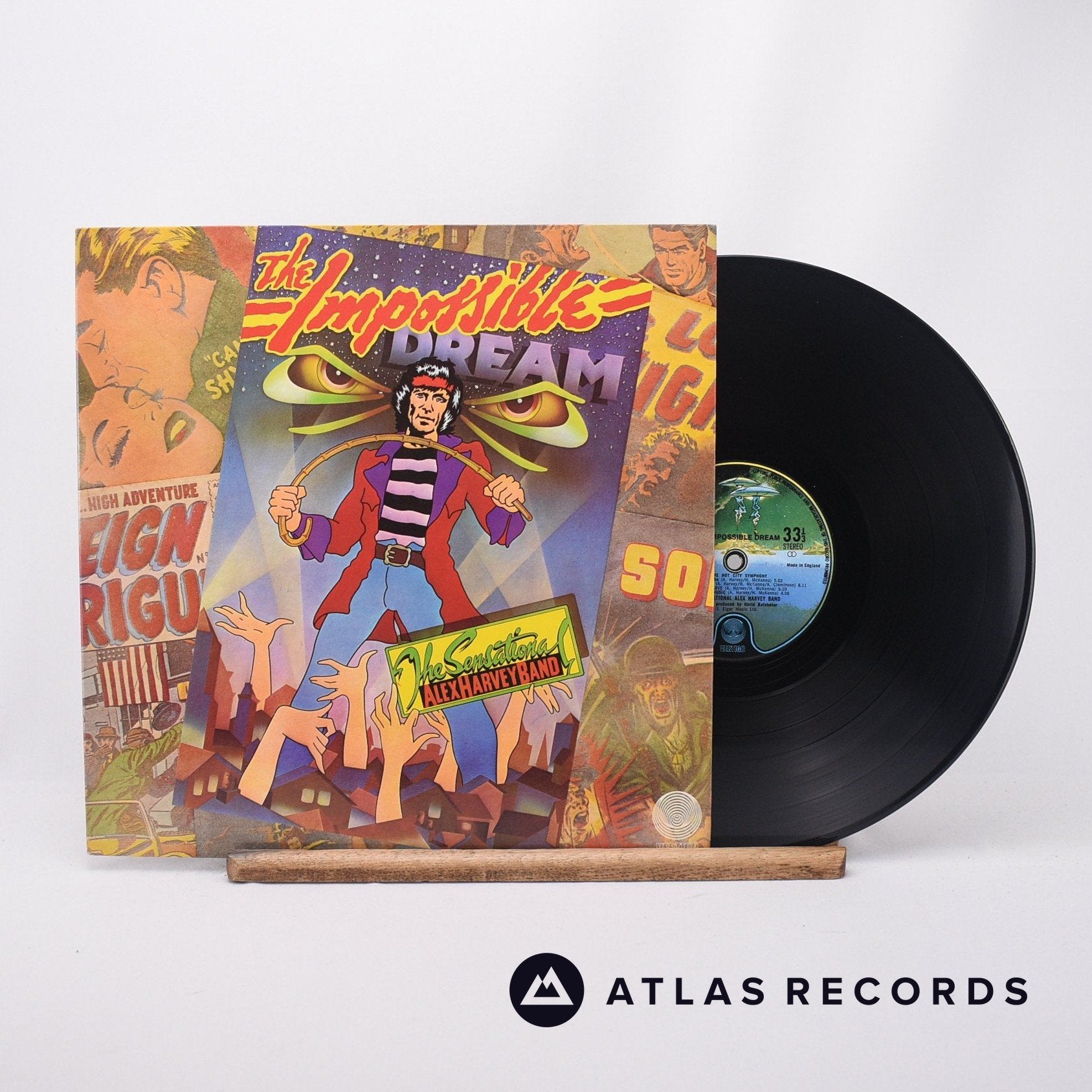 The Sensational Alex Harvey Band The Impossible Dream LP Vinyl EX