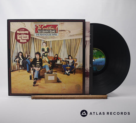 The Sensational Alex Harvey Band The Penthouse Tapes LP Vinyl Record - Front Cover & Record