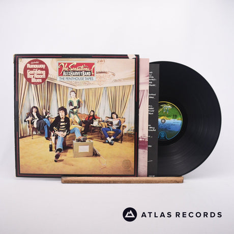 The Sensational Alex Harvey Band The Penthouse Tapes LP Vinyl Record - Front Cover & Record