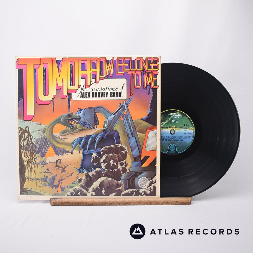 The Sensational Alex Harvey Band Tomorrow Belongs To Me LP Vinyl Record - Front Cover & Record