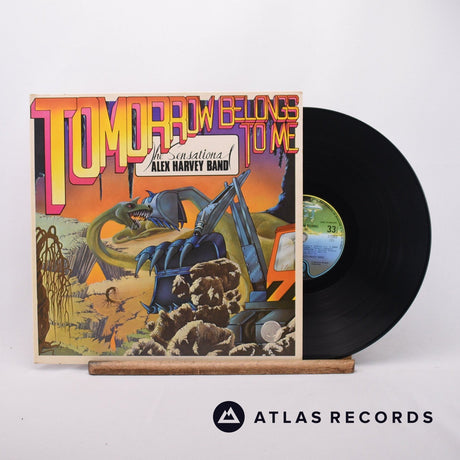 The Sensational Alex Harvey Band Tomorrow Belongs To Me LP Vinyl Record - Front Cover & Record