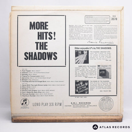 The Shadows - More Hits! The Shadows - LP Vinyl Record - VG+/EX