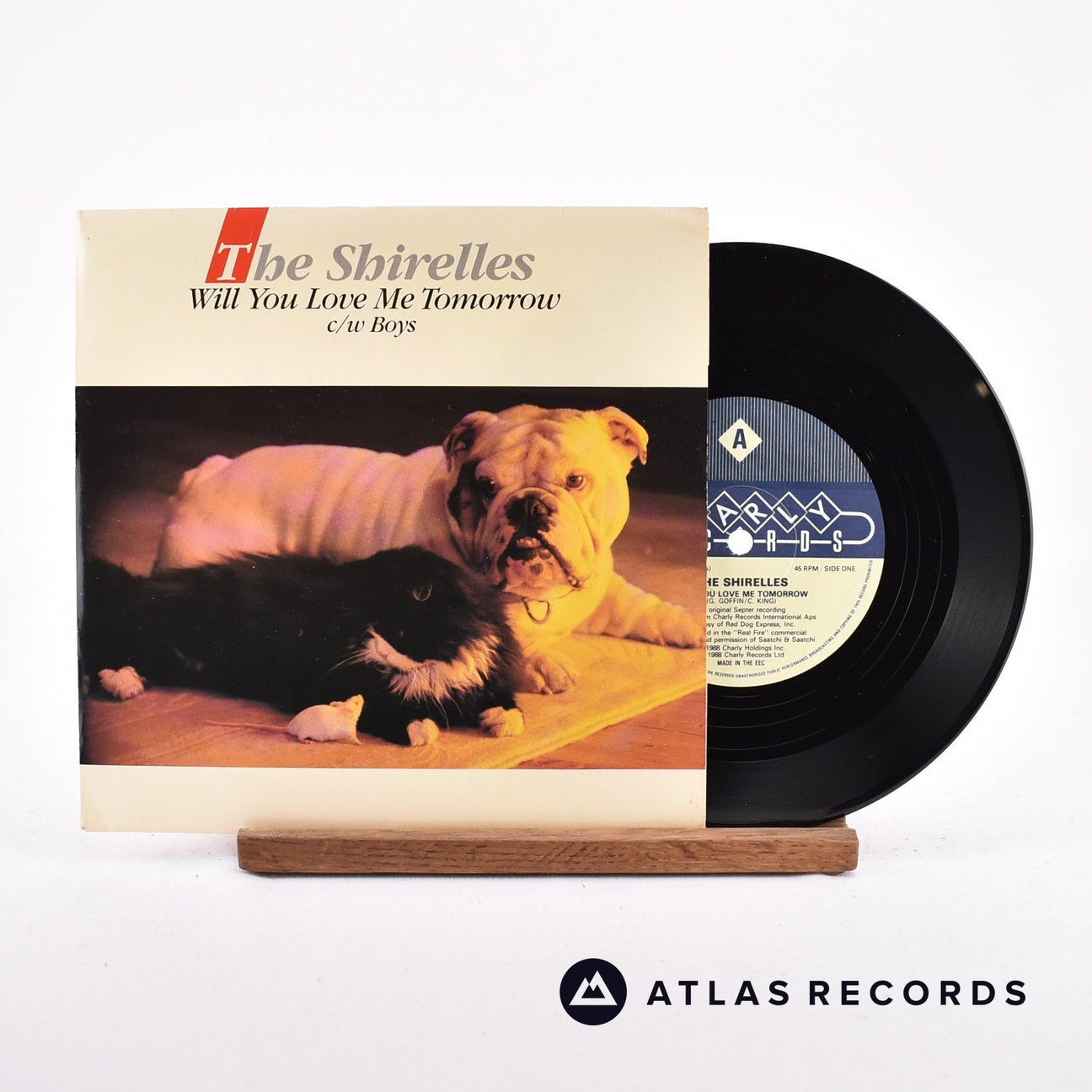 The Shirelles Will You Love Me Tomorrow 7" Vinyl Record - Front Cover & Record