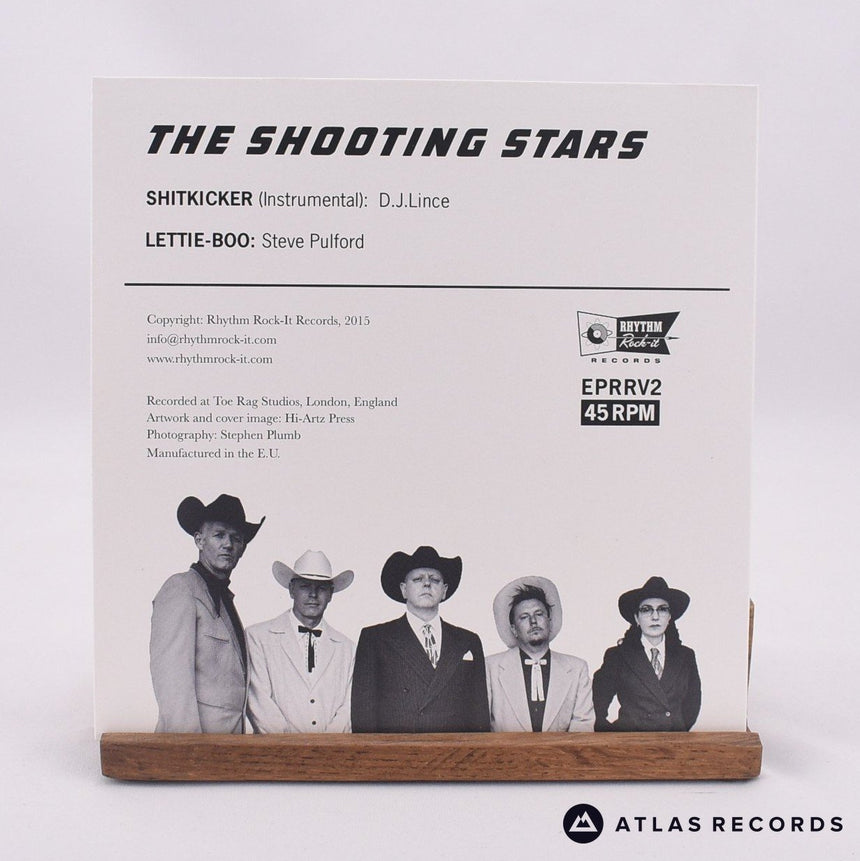 The Shooting Stars - Shitkicker - Red 7" Vinyl Record - NM/EX