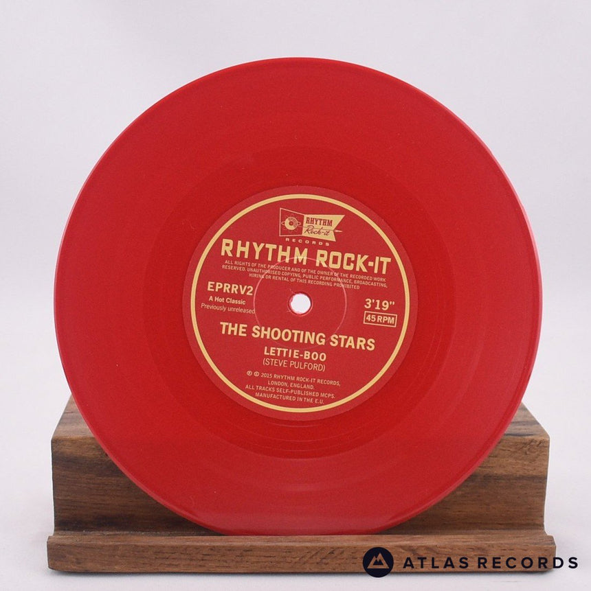 The Shooting Stars - Shitkicker - Red 7" Vinyl Record - NM/EX