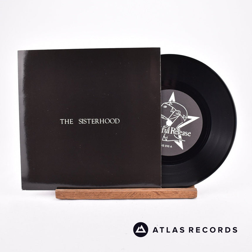 The Sisterhood Giving Ground 7" Vinyl Record - Front Cover & Record