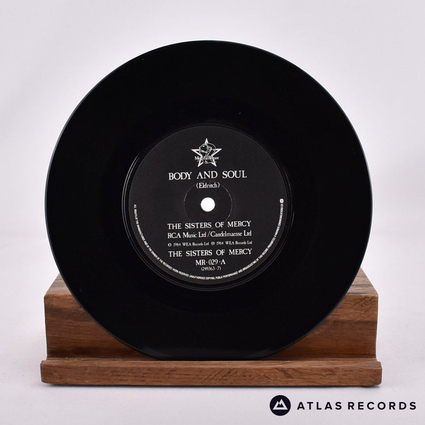 The Sisters Of Mercy - Body And Soul - 7" Vinyl Record - VG+/VG+
