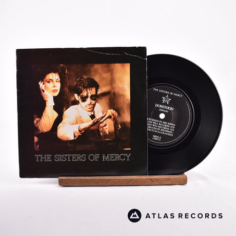 The Sisters Of Mercy Dominion 7" Vinyl Record - Front Cover & Record