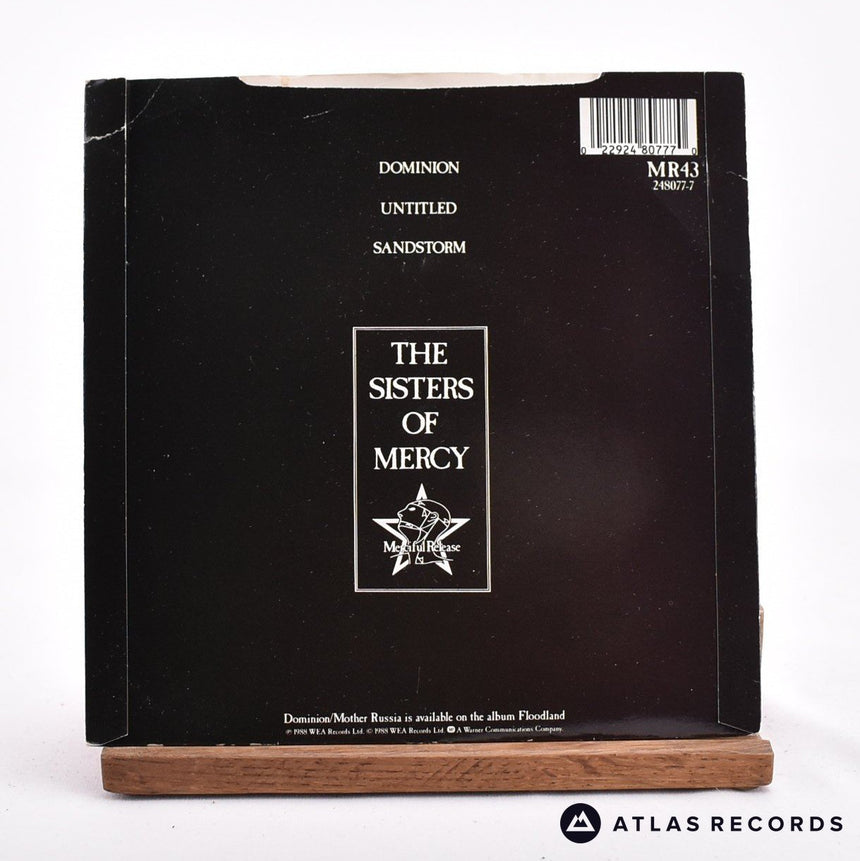 The Sisters Of Mercy - Dominion - 7" Vinyl Record - VG+/VG+