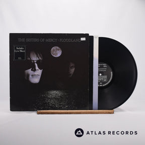 The Sisters Of Mercy Floodland LP Vinyl Record - Front Cover & Record