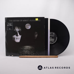 The Sisters Of Mercy Floodland LP Vinyl Record - Front Cover & Record