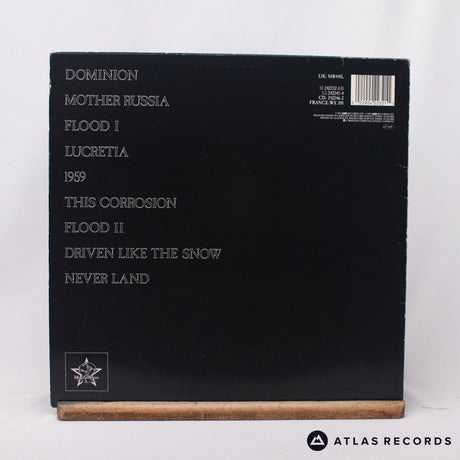 The Sisters Of Mercy - Floodland - Lyric Sheet 1-A 1-B LP Vinyl Record - VG+/VG+