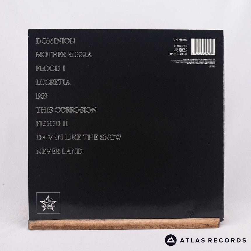 The Sisters Of Mercy - Floodland - Insert 1-A 1-B LP Vinyl Record - EX/EX