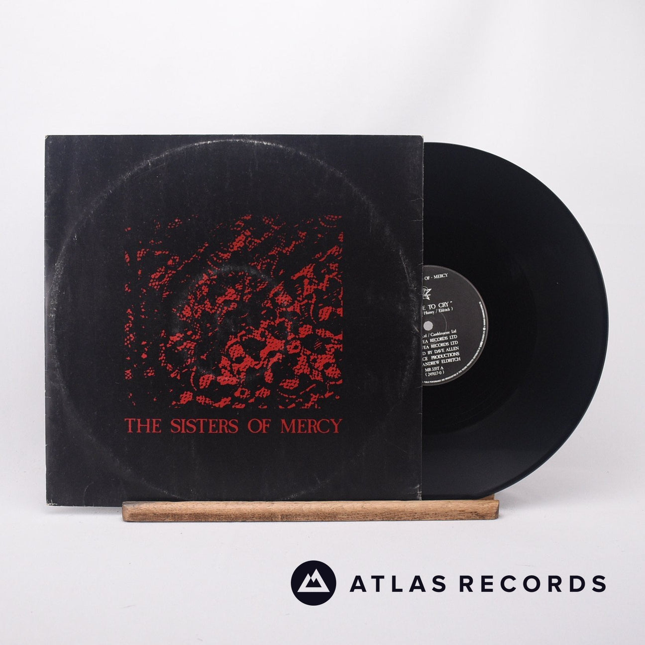 The Sisters Of Mercy No Time To Cry 12" Vinyl Record - Front Cover & Record