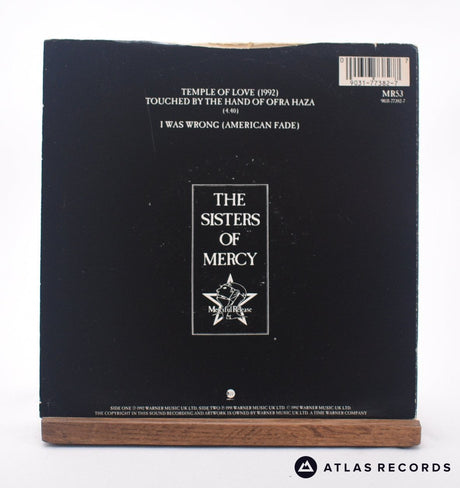 The Sisters Of Mercy - Temple Of Love (1992) - 7" Vinyl Record - VG+/EX