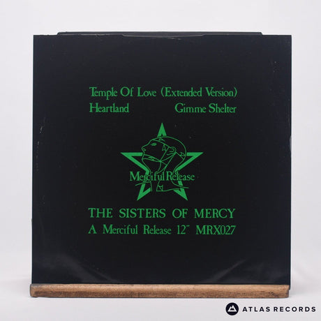 The Sisters Of Mercy - Temple Of Love - Repress 12" Vinyl Record - VG+/EX