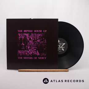 The Sisters Of Mercy The Reptile House E.P. 12" Vinyl Record - Front Cover & Record