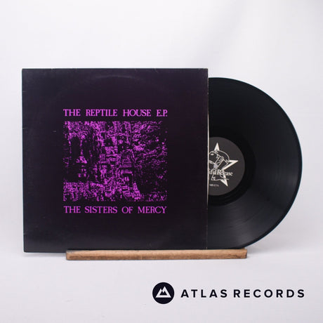 The Sisters Of Mercy The Reptile House E.P. 12" Vinyl Record - Front Cover & Record