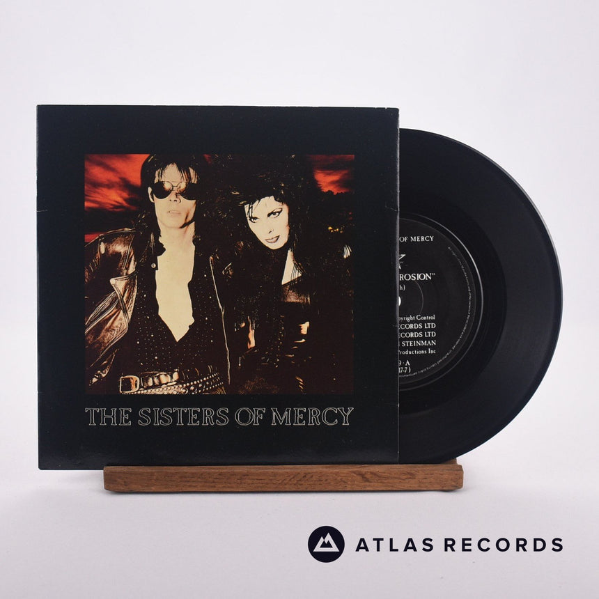 The Sisters Of Mercy This Corrosion 7" Vinyl Record - Front Cover & Record