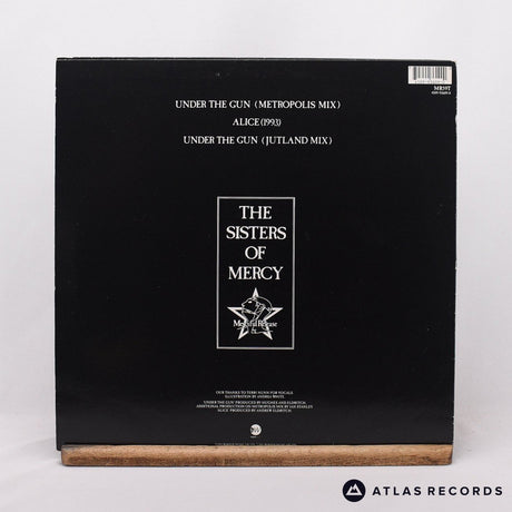 The Sisters Of Mercy - Under The Gun - A1 B1 12" Vinyl Record - VG+/VG+