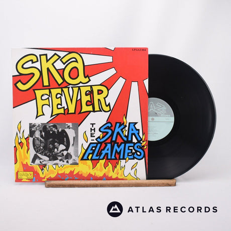The Ska Flames Ska Fever LP Vinyl Record - Front Cover & Record