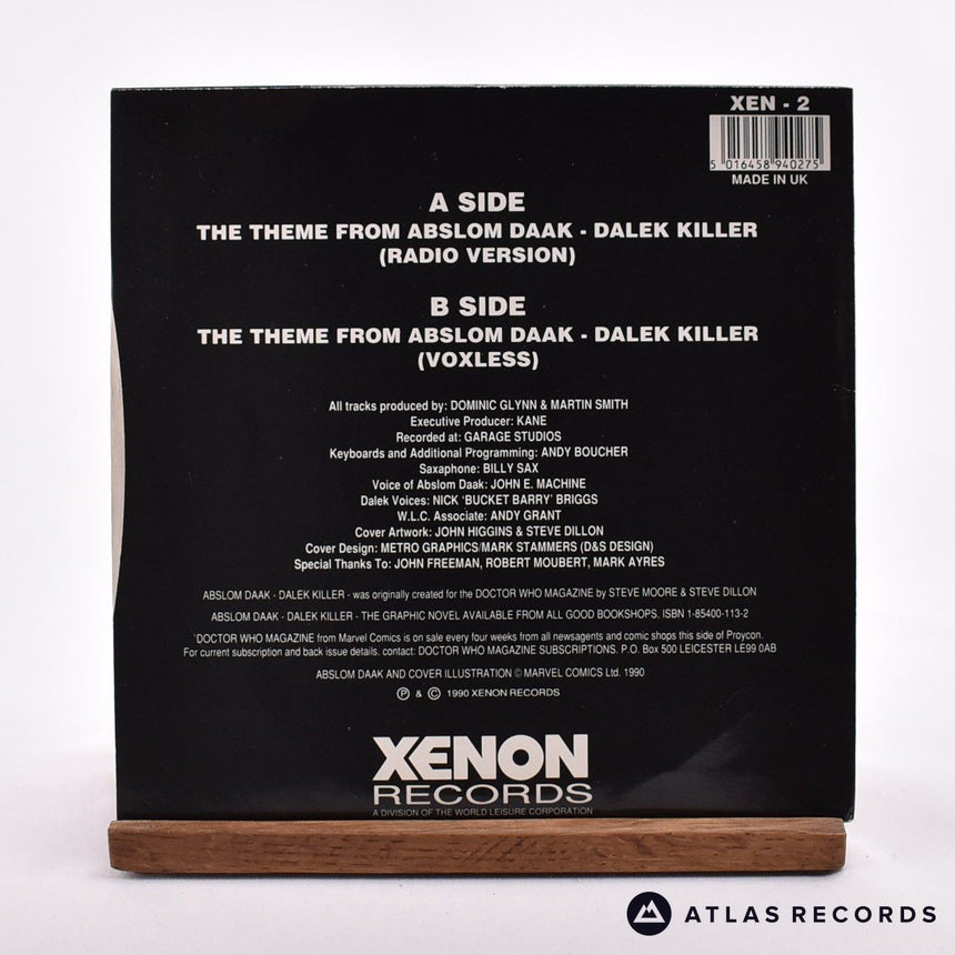 The Slaves Of Kane - The Theme From Abslom Daak - Dalek Killer - 7" Vinyl Record - VG+/VG+