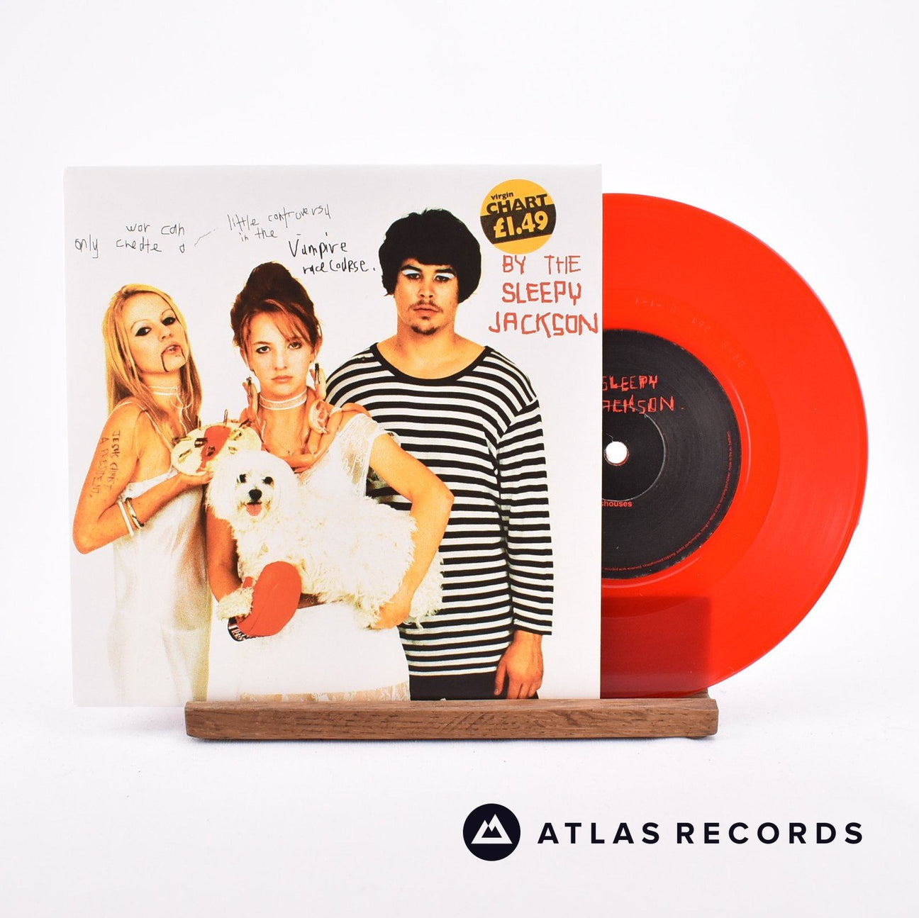 The Sleepy Jackson Vampire Racecourse 7" Vinyl Record - Front Cover & Record