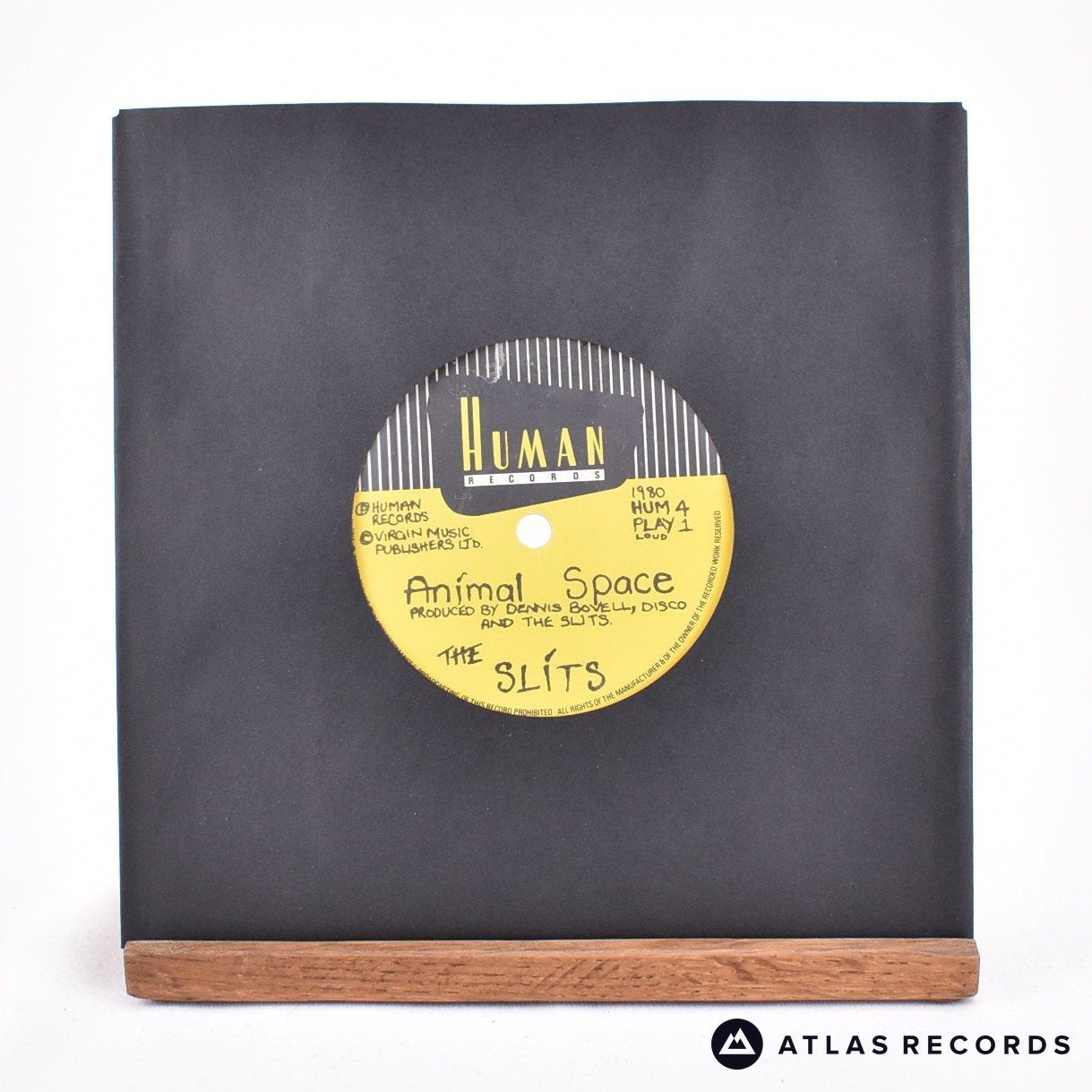 The Slits Animal Space 7&quot; Vinyl Record - In Sleeve