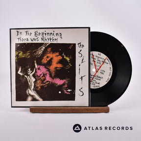 The Slits In The Beginning There Was Rhythm 7" Vinyl Record - Front Cover & Record