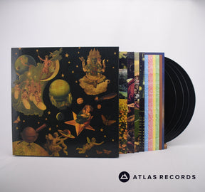 The Smashing Pumpkins Mellon Collie And The Infinite Sadness 4 x LP Vinyl Record - Front Cover & Record