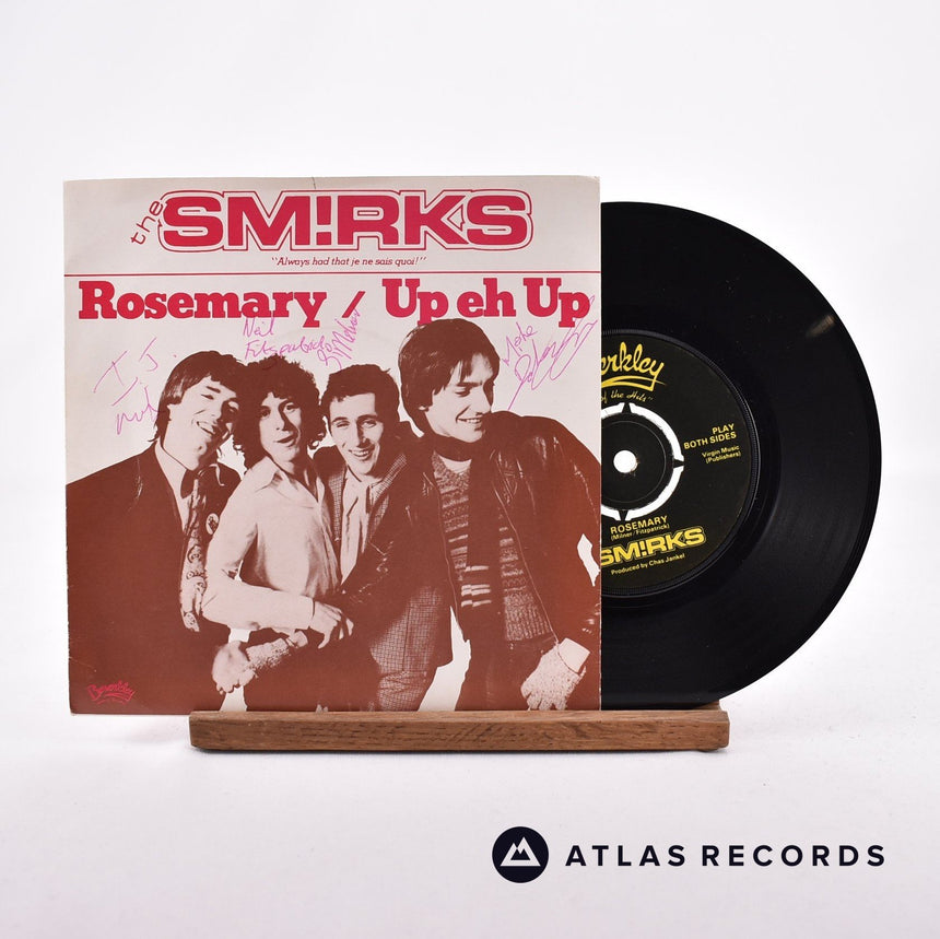 The Smirks Rosemary 7" Vinyl Record - Front Cover & Record