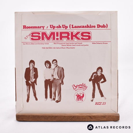 The Smirks - Rosemary - Porky Signed 7" Vinyl Record - EX/EX